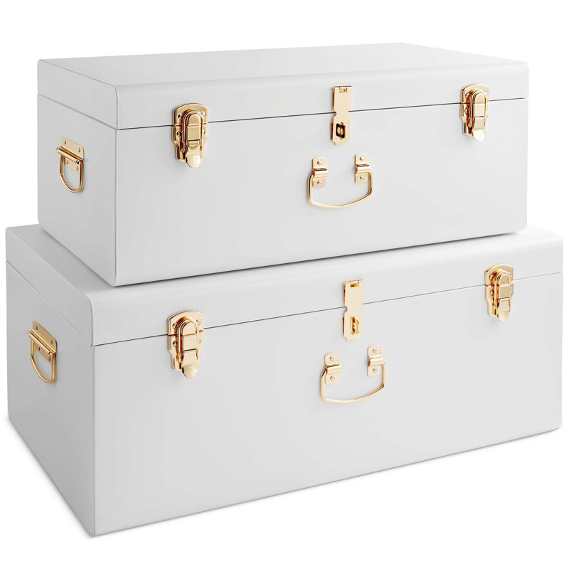 Beautify Storage 2 Piece Trunk Set & Reviews Wayfair